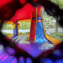Castle20Combo204 120Slide20Inside202020x201520INTERIOR202 3 Modular Combo 4-1 Slide Inside 20' x 15'