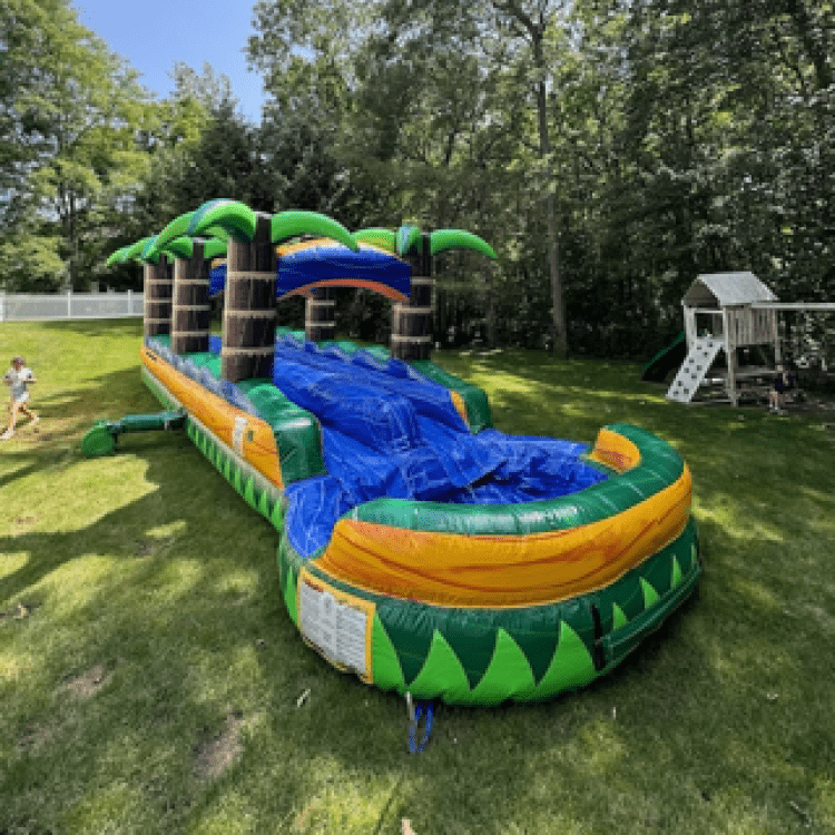 Tropical Slip and Slide Double Lane 30'